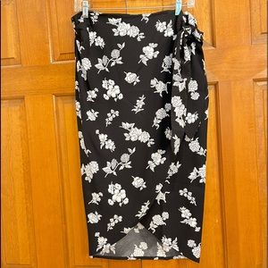 NWOT Loft Wrap Skirt